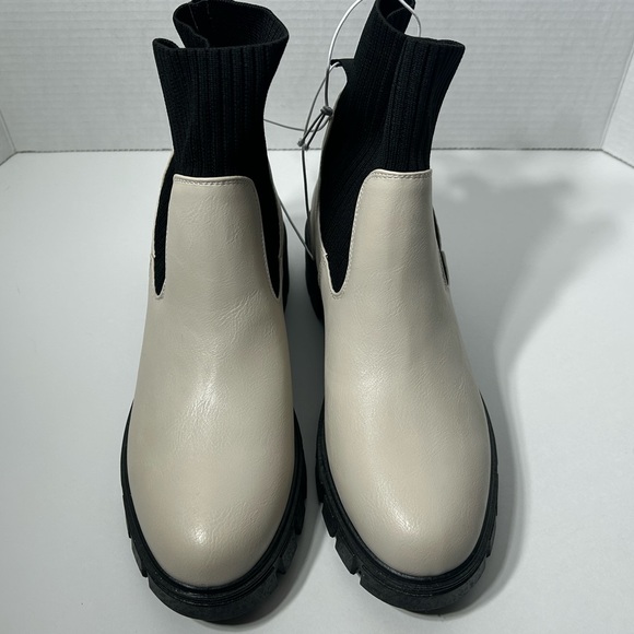 London Rag Faux Leather Boots Size 9 - Picture 2 of 8